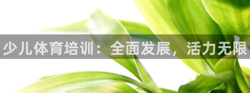 富联平台离7O777：少儿体育培训：全面发展，活力无