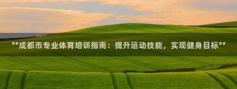 富联官网注册流程图：**成都市专业体育培训指南：提升
