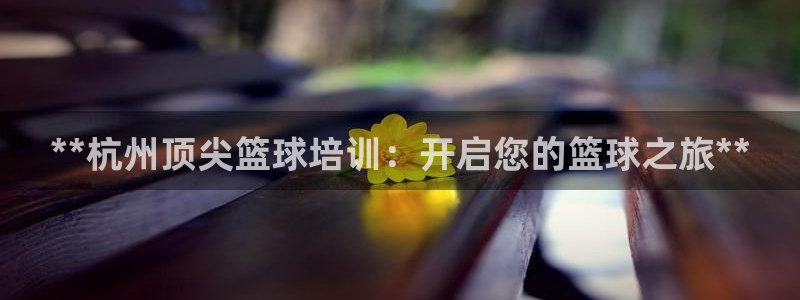 富联官方网站首页入口网址：**杭州顶尖篮球培训：开启