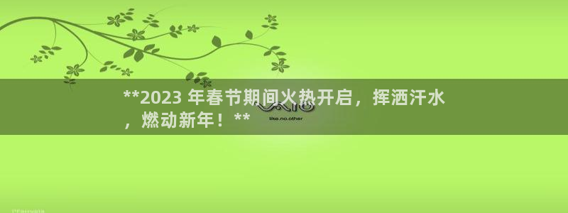 富联平台选 585341 平台：**2023 年春节